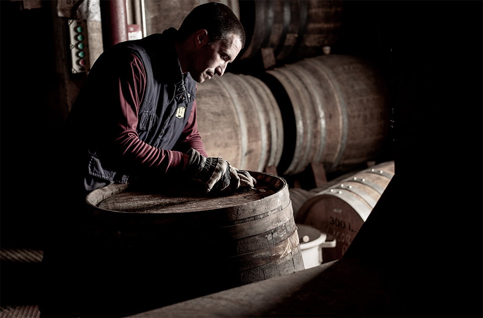 Métodos de envenjecimiento: solera y estático.